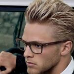 coupe de cheveux homme blond