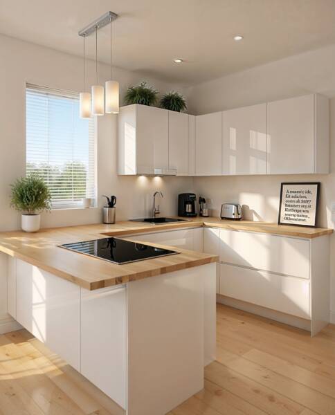 Cuisine saine minimaliste