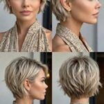 Coupe courte femme moderne